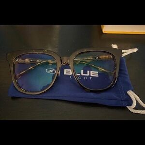 Blue Light Blocking Glasses with Case